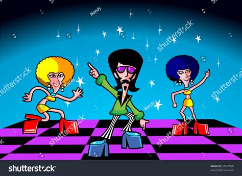 Disco Cartoons Stock Vector 92423878 Shutterstock