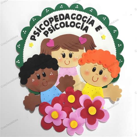 Placa De Porta De Psicopedagogia E Psicologia Em Eva Elo