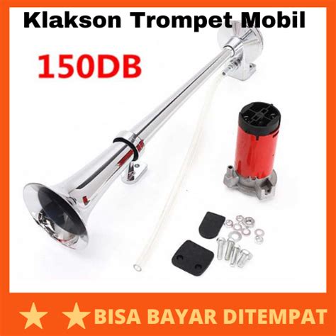 Klakson Trompet Mobil Loud Air Horn Db V Klakson Trompet