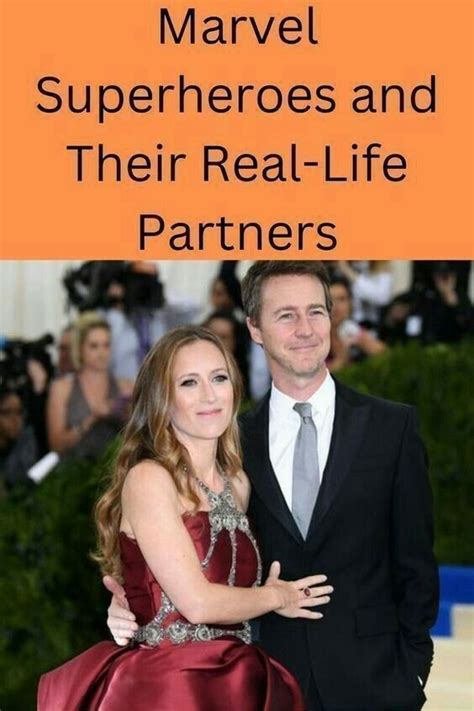 Marvel Superheroes And Their Real Life Partners Artofit