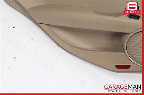 08 14 Mercedes W204 C300 C250 Rear Left Side Interior Door Panel Trim