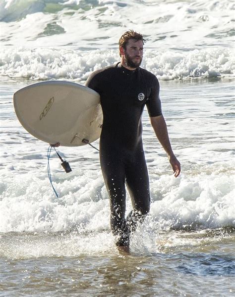 Chris Liam And Luke Hemsworth Hit The Beach Together For Massive