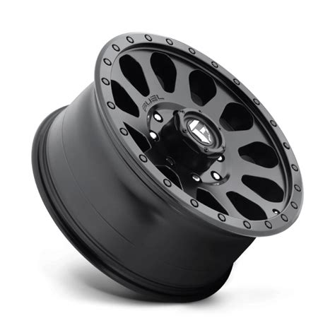 Fuel D579 Vector Matte Black Wheels