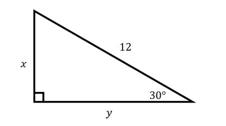 Find The Values Of X And Y For The Triangle Below Homework Study