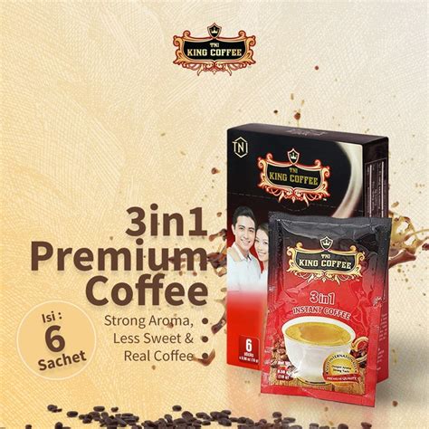 Jual Kopi Vietnam Trung Nguyen TNI King Coffee 3in1 6 Sachet Shopee