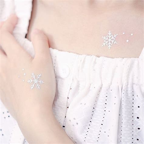 Surprise Tattoos Snowflake Temporary Tattoo Shop Surprise Tattoos