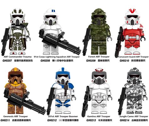 8pcs Arf Trooper Star Wars Minifigs G0127