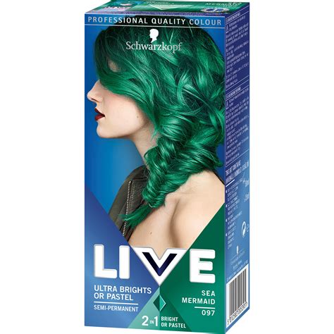 Schwarzkopf LIVE Ultra Brights Or Pastel 097 Sea Mermaid Billigtmakeup Se