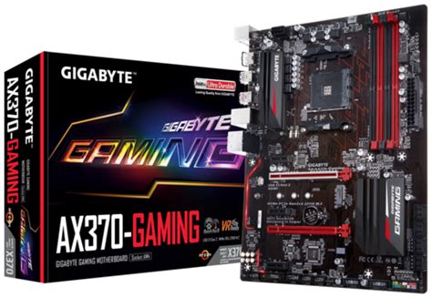 GA AX370 Gaming rev 1 x Características Placas mãe GIGABYTE Brazil