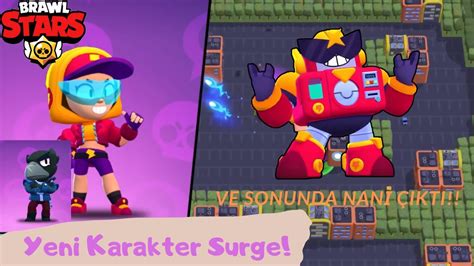 Yeni Karakter Surge Ve Brawl Pass Karakterli Kutu Açılımı Brawl Stars