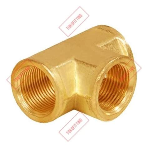 Jual Tee Drat Dalam Kuningan In Brass Tee Female Thread Inch Di