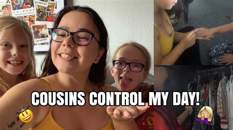 I Let My Cousins Control My Life For 24hrs Youtube