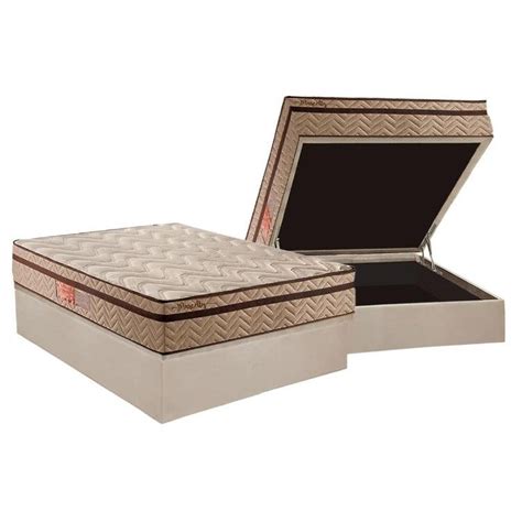 Cama Box Ba Casal Colch O Molas Paropas Masterpocket Ensacadas