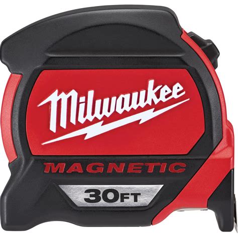 Milwaukee 30 Ft Premium Magnetic Tape Measure 48 22 7130 The Home Depot