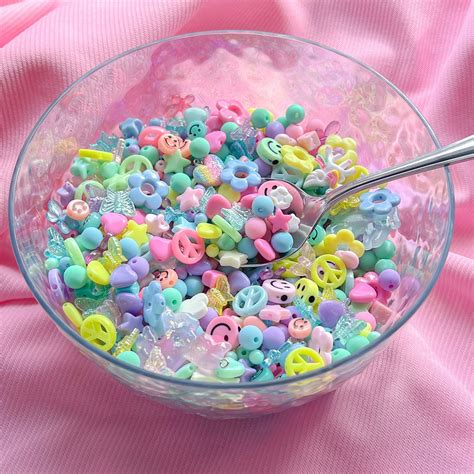 Bead Soup Ultimate Bead Soup Kawaii Bead Soup Bead Scoop Pastel Colorful Rainbow Bead Soup