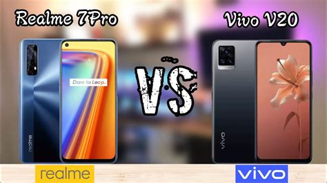 Comparison Video Realme 7Pro VS Vivo V20 Phen EX Review YouTube