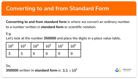 Standard Form Calculator Gcse Maths Steps And Examples