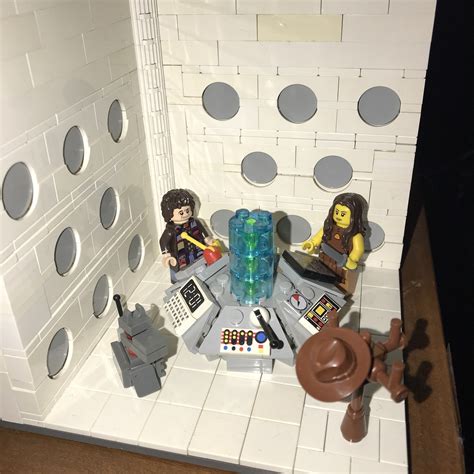 70s TARDIS Console Room LEGO Vignette by yours truly | Lego doctor who ...