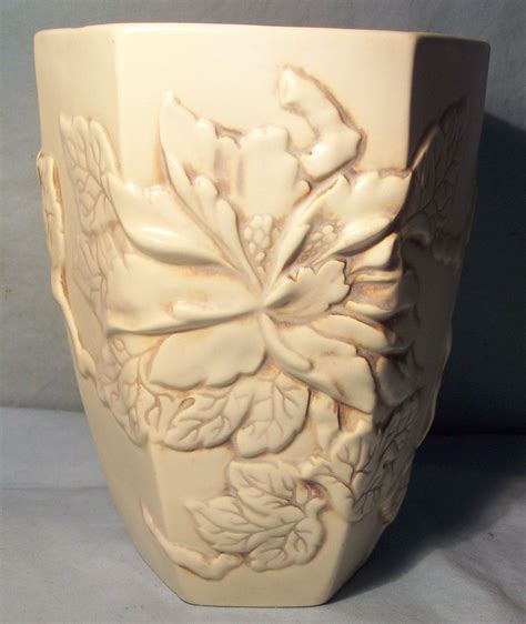 Red Wing Large Magnolia Vase Red Wing Pottery Vintage Pottery Pottery