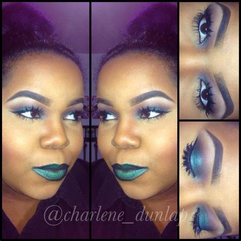 Todays Makeupgreen With Envy Makeup Nose Ring Envy