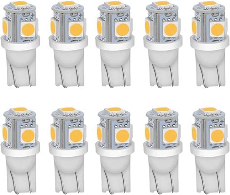 Amazon BlyilyB 10 Pack Warm White Replacement Stock 194 T10 168