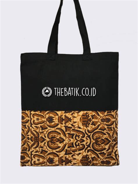 Jual Souvenir Tas Totebag Kanvas Variasi Batik Klasik THEBATIK CO ID