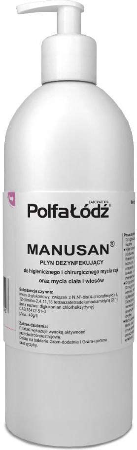 POLFA MANUSAN PŁYN Z POMPKĄ 500 ML Opinie i ceny na Ceneo pl