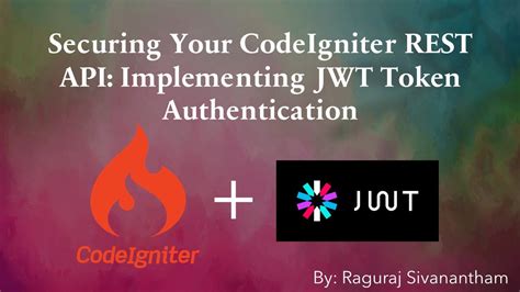 Codeigniter 4 Tutorial Part 1 Restful Api Jwt Authentication By