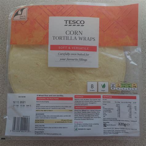 Tesco Corn tortilla wraps Reviews | abillion