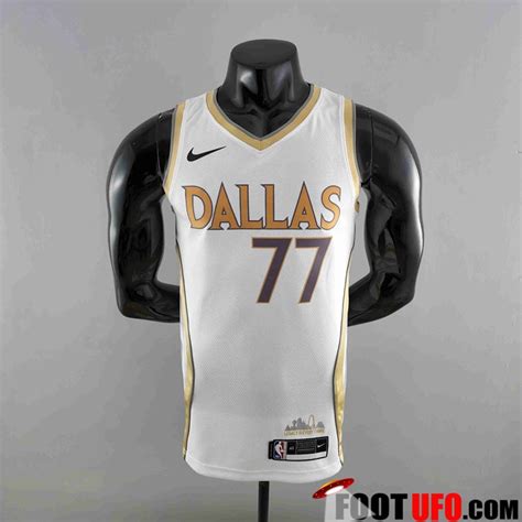 Prix Maillot Dallas Mavericks Doncic Blanc City Edition