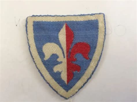 ANCIEN INSIGNE DE Scout Badge En Tissu Brode Scoutisme EUR 10 00