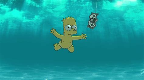 Simpsons Bart Nirvana Live Wallpaper - WallpaperWaifu