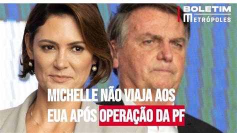 Michelle não viaja aos EUA após operação da PF YouTube