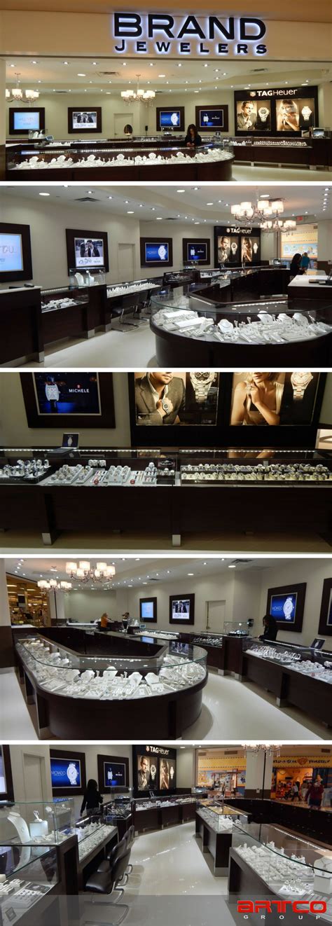 Brand Jewelers Manufacture Design Of Store Fixtures By Artco Group