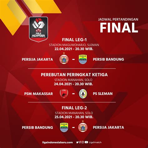 Piala Menpora On Twitter Jadwal Pertandingan Babak Final Dan