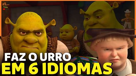 Faz O Urro Em Idiomas Diferentes Cena Do Filme Shrek Para Sempre