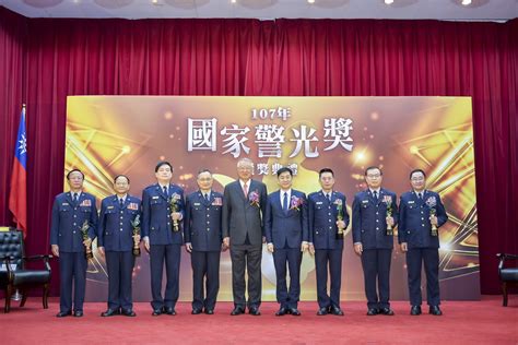 107年度國家警光獎績優警察團隊亮相 指傳媒