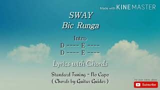 polaremo: Sway Bic Runga Chords