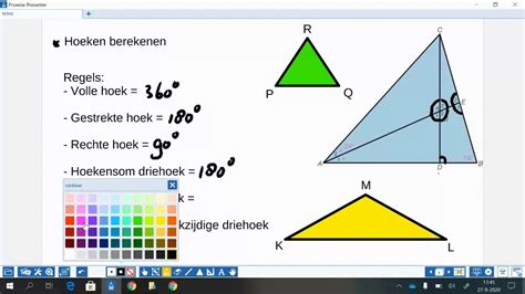 Regels Hoeken Berekenen YouTube