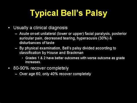 Imaging In Acute Facial Nerve Paralysis M Castillo