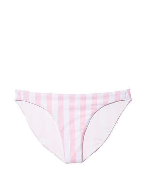 Buy Essential Bikini Bottom Pink Stripes Order Bikini Bottom Online Victoria S Secret Us