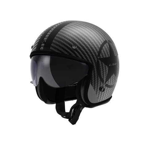 Ls2 Bob II Carbon Star Helm Matt