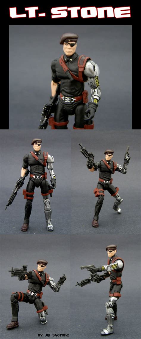 Lt Stone Gi Joe Th Anniversary Custom Figure