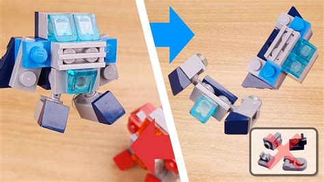 Lego Brick Combiners Transformer Mech Moc Tutorial T Rex Mini Kaiser