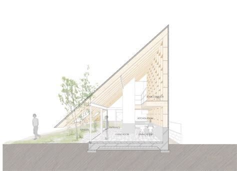 Archdaily 13 Houses With Pitched Roofs And Their Sections Da Vinci