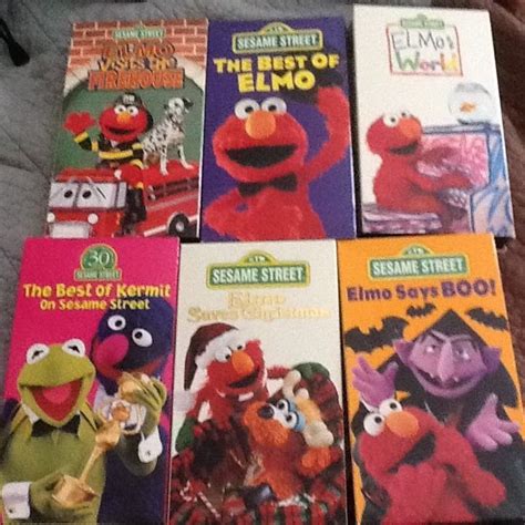 Sesame Street Vhs Lot In Vhs Tapes On Popscreen