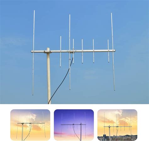 TWAYRDIO Yagi Ham Radio Antenna Dual Band 2m 70cm VHF UHF Yagi High