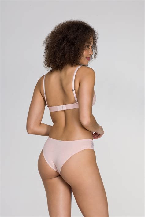 Calcinha Biquíni em Viscose Sustentável Milla Rosa Jescri Lingerie