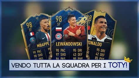 La Mia Super Squadra Pre Toty Vendo Casa Per Trovarne Uno Youtube