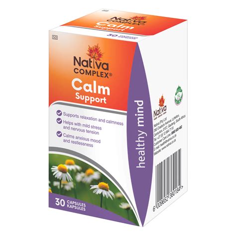 Nativa Complex Calm Support Capsules 30 S Shop Today Get It Tomorrow